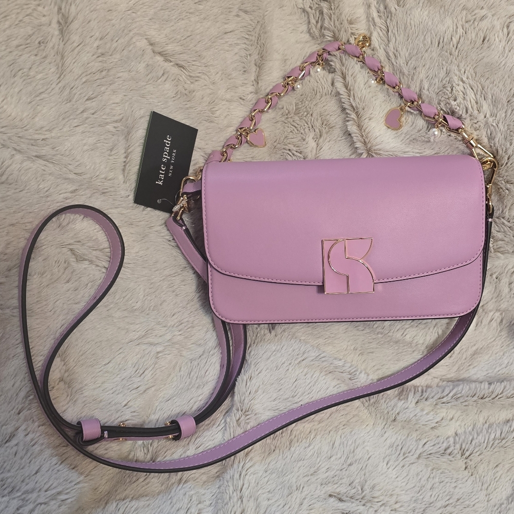 Kate Spade Dakota Heart Embellished Crossbody